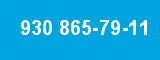 930 865-79-11 930 865-79-11